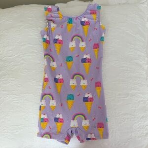 Destira Purple Ice Cream and Rainbow Leotard